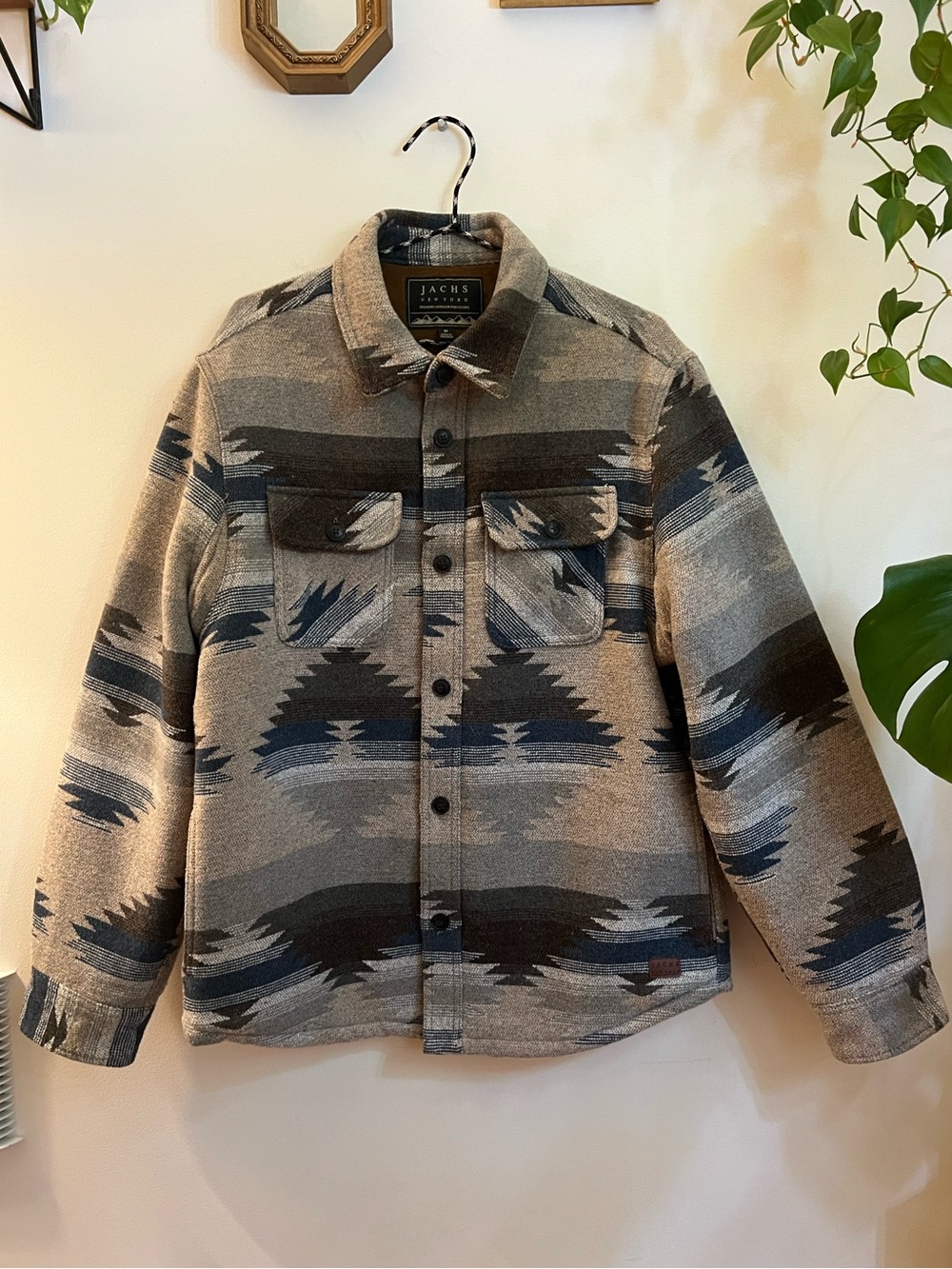 Men’s Wool Patterned Jacket